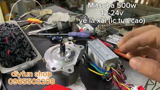 Mitsuba 500w 12v tua cao [upl. by Onaimad]