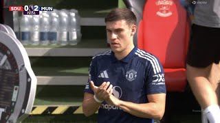 Fans react to Manuel Ugarte Debut for Manchester United  Ugarte Vs Southampton ugarte manunited [upl. by Nerek]