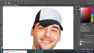 How to Add a Hat  Photoshop CC [upl. by Heise]