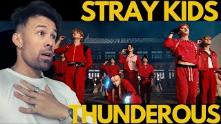 STRAY KIDS THUNDEROUS REACTION  WHAT  소리꾼 [upl. by Kimura]