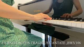 JSBach  Actus Tragicus Cantate BWV106 [upl. by Mag]