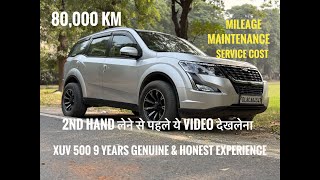 XUV 500 9 Years Genuine Experience  XUV 500 Ownership Review  9 Years XUV 500 [upl. by Eira]