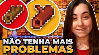 TENHA SEMPRE MADEIRA FÁCIL E LOCAL CORRETO PARA FARM NO STARDEW VALLEY [upl. by Joella]