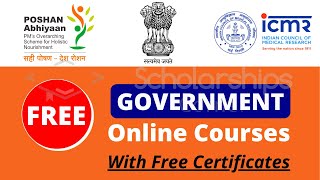 Free Government Online Courses with Free Certificates  Health Courses with Certificates [upl. by Llecrad]