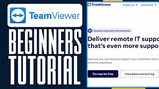 How To Use TeamViewer 2024 TeamViewer Tutorial [upl. by Mandler]