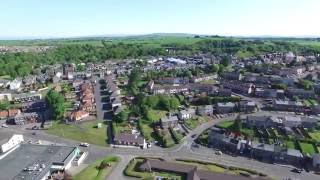 aerial view of Cumnock [upl. by Yelha]