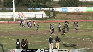 En Vivo🔴🏈🎥 Raiders vs Bucaneros  Juvenil B Femenil  Fademac [upl. by Nihahs]