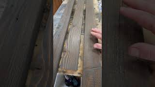 Getting that barnwood look with stain bwdwoods barnwood creative woodworking [upl. by Engvall923]