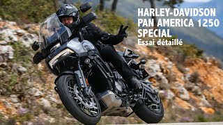 HarleyDavidson Pan America 1250 Special 2021 ESSAI détaillé [upl. by Milson]