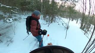 Backcountry Skiing Southern New Hampshire [upl. by Malkah192]