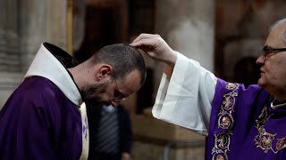 Mercoledì delle Cenere al Santo Sepulcro tempo per moltiplicare i frutti di conversione [upl. by Ressay]