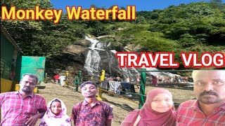 Monkey Falls  Tamil Travel Vlog  Waterfalls FamilyTravelvlog ANASMONU [upl. by Annawt]