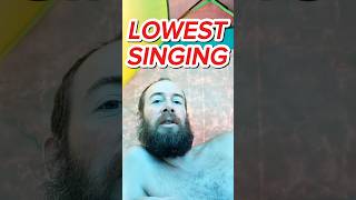 WORLDS LOWEST VOICE SINGS STP [upl. by Aminta763]