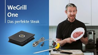 Das perfekte Steak mit dem WeGrill One [upl. by Yrotciv854]