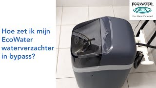 Hoe zet ik mijn EcoWater waterverzachter in bypass [upl. by Eylhsa]