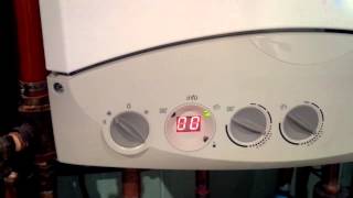 Baxi boiler HT380 SLT lockout E110 after E168 [upl. by Gina]