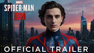 SpiderMan 2099  Teaser Trailer 2025  Timothée Chalamet [upl. by Fruma961]