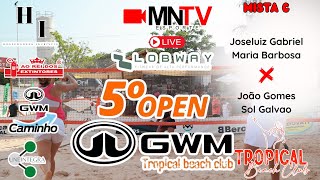 5º OPEN GWMFORD CAMINHO  TROPICAL BEACH CLUB  PRES PRUDENTE  SP [upl. by Lowery442]