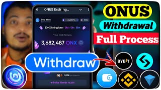 ONUS Airdrop Withdrawal  Onus ONX Token Withdrawal to Binance Bybit Bitget  Onus Airdrop Claim [upl. by Erena]