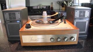 Magnavox Record Player Problem with Static [upl. by Eppillihp]