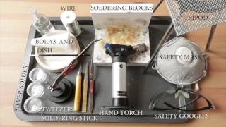 Learn silversmithing BASIC TOOLS Supplies to get started Silversmithing for beginners [upl. by Akimal]