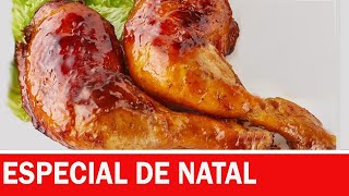 SUPER RÃPIDO EM MEIA HORA SOBRECOXA ASSADA NO FORNO ESPECIAL DE NATAL [upl. by Kinghorn818]