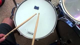 unique Marching snare drum rhythm solo [upl. by Jankell]