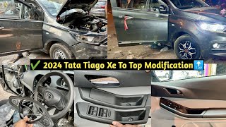 🌟 2024 Tata Tiago Xe to Xz Modification🔥 Tiago OEM Power Windows🔥 Tiago modified🔥Tata tiago xe to xz [upl. by Newkirk598]