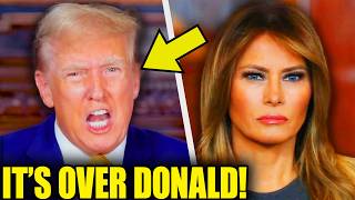 Trump PANICS as Melania FEUD Gets EXPOSED At Worst TIME [upl. by Anrym]