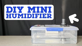 DIY Mini Humidifier for Mushroom Growing [upl. by Meris]