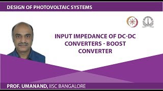 Input impedance of Boost converter [upl. by Ben]