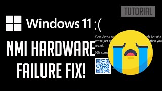 How To Fix NMI Hardware Failure BSOD Windows 1110 SOLVED [upl. by Marybelle]