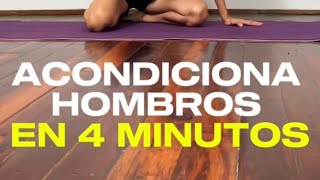 Workout para hombros en 4minutos [upl. by Ahcsrop]