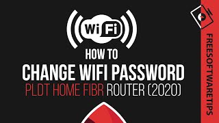 How to Change Wifi Password on PLDT Home Fibr Router 2020 [upl. by Inimod]