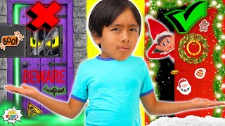 Dont Pick The wrong Door Challenge Christmas vs Halloween Edition [upl. by Rosa]