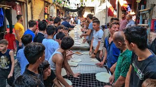 Mawlid Nabawi in Syria Group breakfast in Aleppo مولد نبوي حلب [upl. by Nylednarb588]