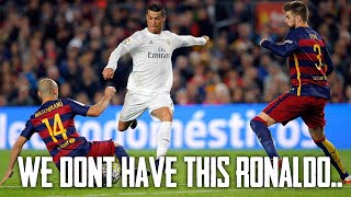 WE DONT HAVE THIS RONALDO TO FACE BARCELONA [upl. by Ehtiaf74]