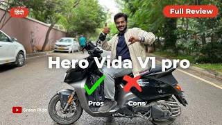 Hero Vida V1 Pro Full Review Pros amp Cons  Better Than Ola S1 Pro amp Ather 450X [upl. by Enybor]