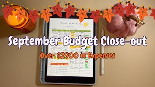 September Budget Close Out  Fall into Budgeting The Budgeting Biologist [upl. by Whiteley]