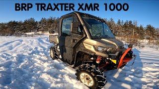 BRP TRAXTER XMR 1000 небольшой обзор первые впечатления Тест драйв покатушка 170 км [upl. by Conchita]