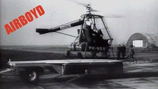 NHI Kolibrie Ramjet Helicopter 1957 [upl. by Liagiba]