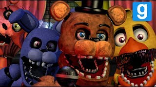 Garrys Mod l Fnaf Ultimate Pill Pack Unwithered Animatronics [upl. by Robillard]