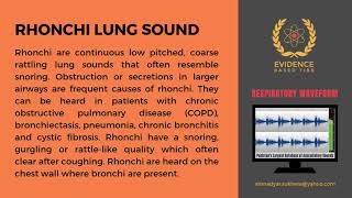 RHONCHI  PULMONARY SOUNDS  PROJECT CPAT  DOCTOR SUKHERA GOLD MEDALIST [upl. by Weber]