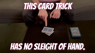 NoSkill Required Easy Card Trick Match Cut  PerformanceTutorial [upl. by Horlacher]