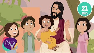 New Testament Songs Collection  Animated With Lyrics [upl. by Tennes]