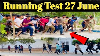 Physical Running Test 27 June Batch 3 amp 4 2024 PTC Saeedabad Karachi 🙈✌️ [upl. by Alleris]