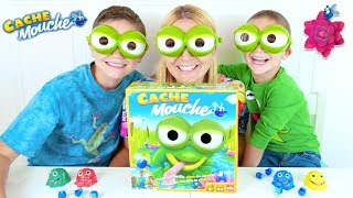 JEU  CACHE MOUCHE  La Reine des Grenouilles  👑🐸  Jeu de société [upl. by Lashond971]