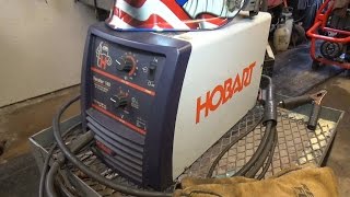 hobart 140 welder review [upl. by Aneahs363]