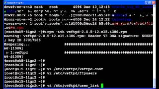 How to configure ftp server in linux [upl. by Aiza]