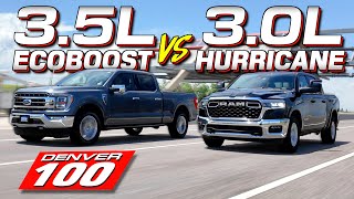 New Ram 1500 Hurricane vs Ford F150 EcoBoost The Results Are WAY Closer Than You Might Think [upl. by Hanser821]